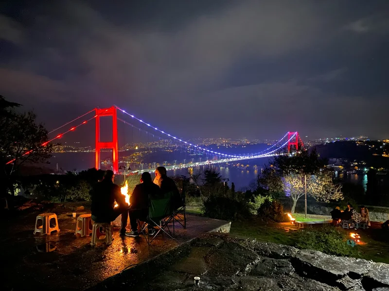 The bridge of Istanbul connecting Asia and Europe. Photo by Abed Mously on Unsplash