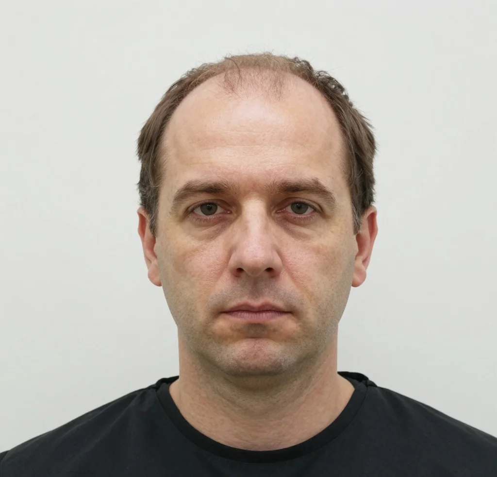 Before hair transplant